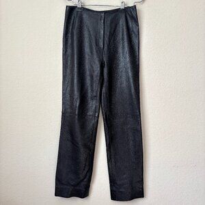 Donna Karan Deerskin Genuine Soft Luxurious Leather Pants